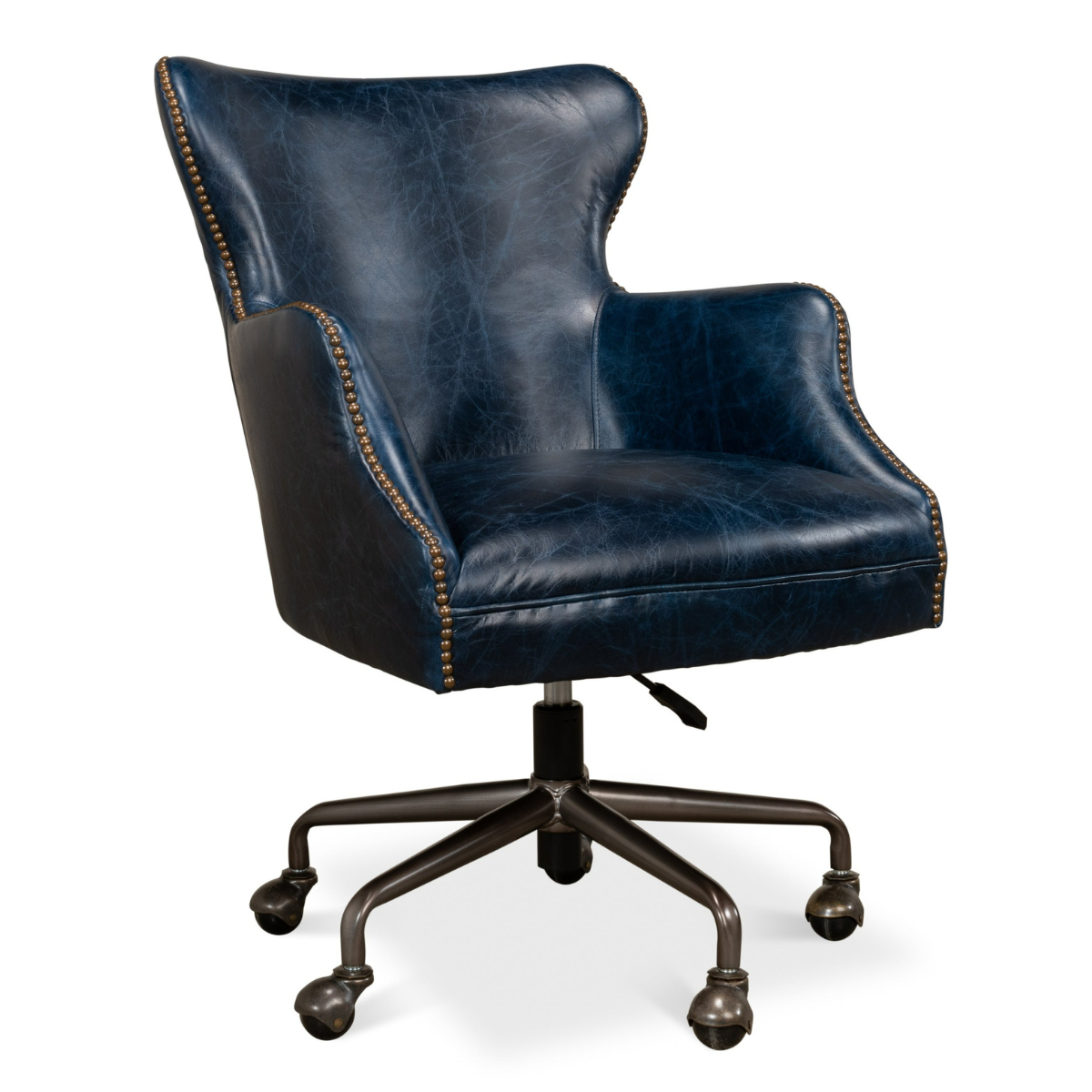 Andrew Jackson Desk Chair  Chateau Blue