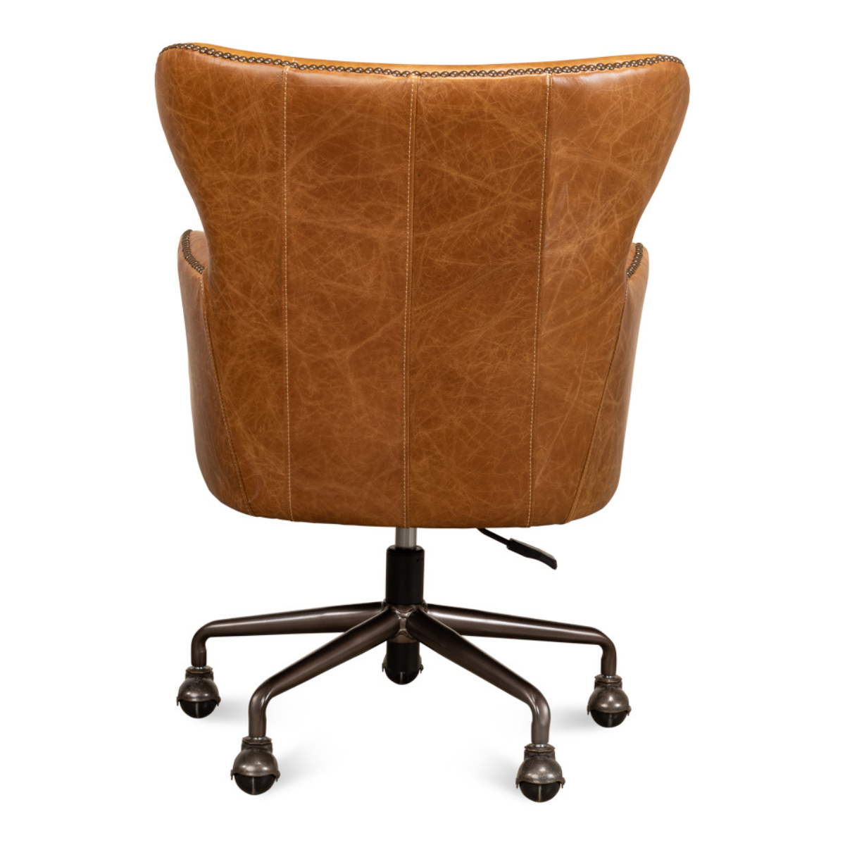 Andrew Jackson Desk Chair  Cuba Brown