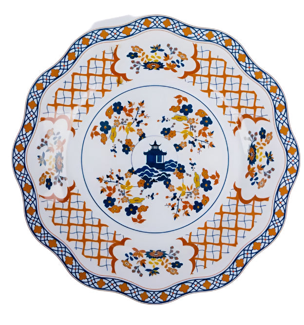 Blooming Sunset Pagoda Melamine Dinnerware Collection