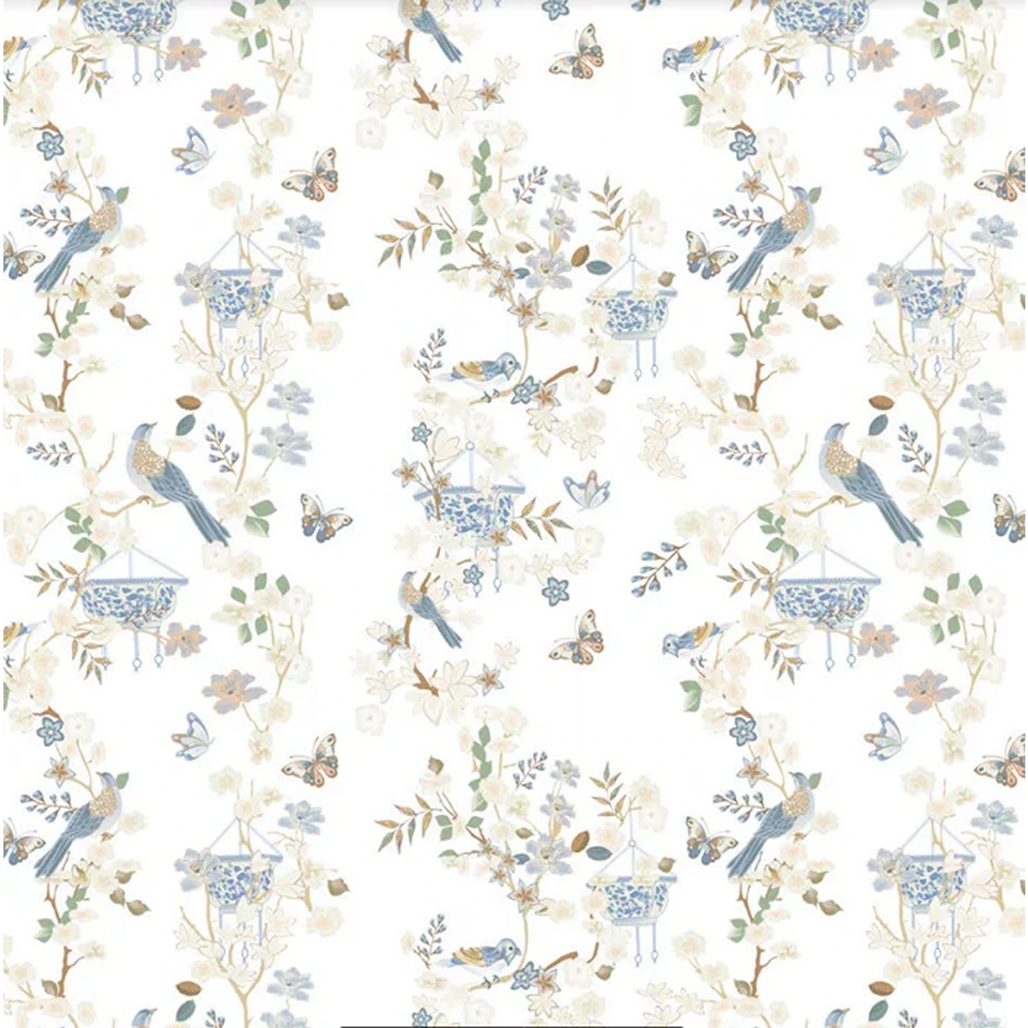 Ivory Chinoiserie Gift Wrap