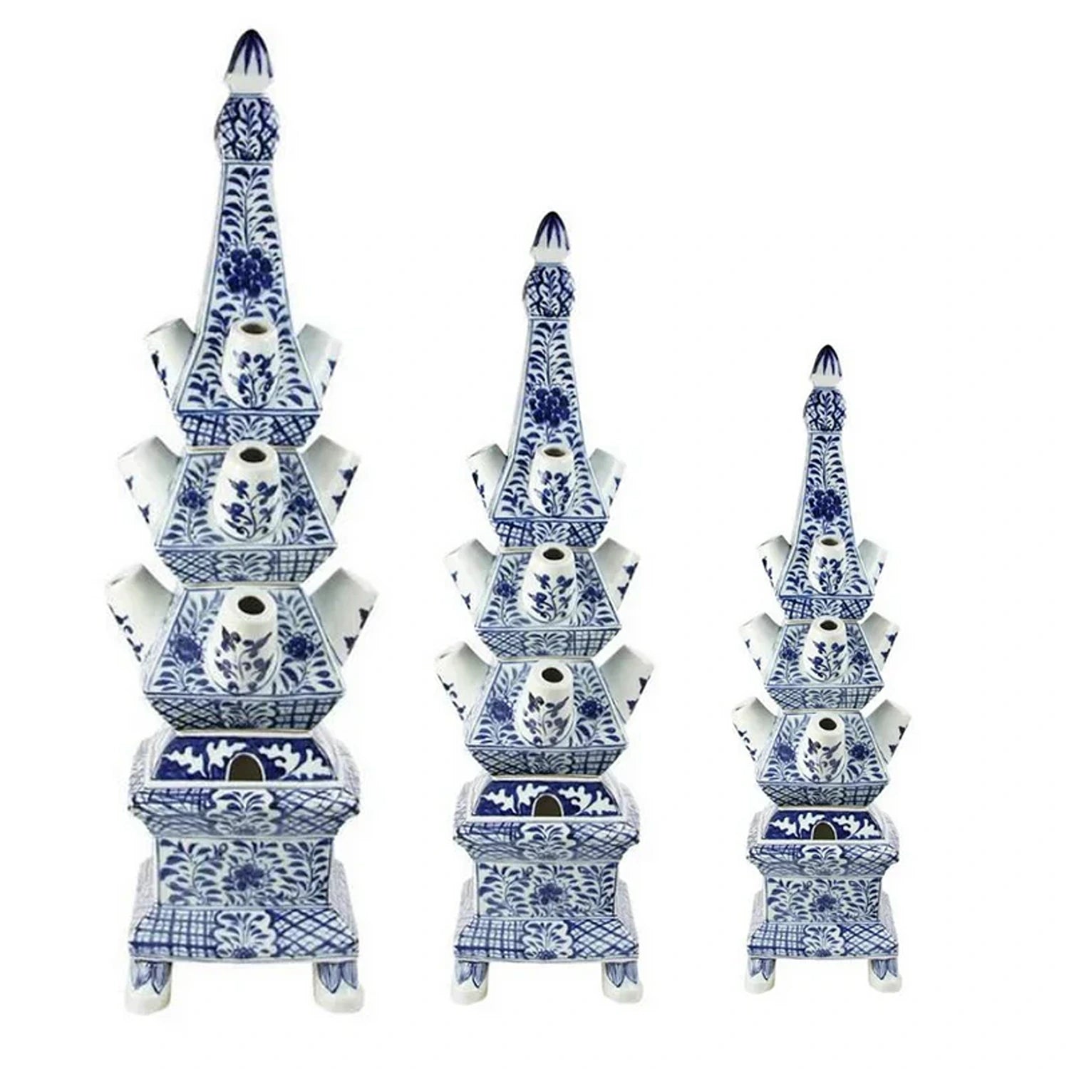 Original Blue and White Tulipiere