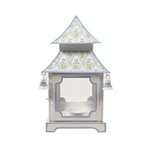White & Lavender Tulip Pagoda Lantern (3 Sizes)