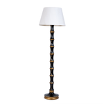 Black & Gold Bamboo Floor Lamp (sold without lampshade)