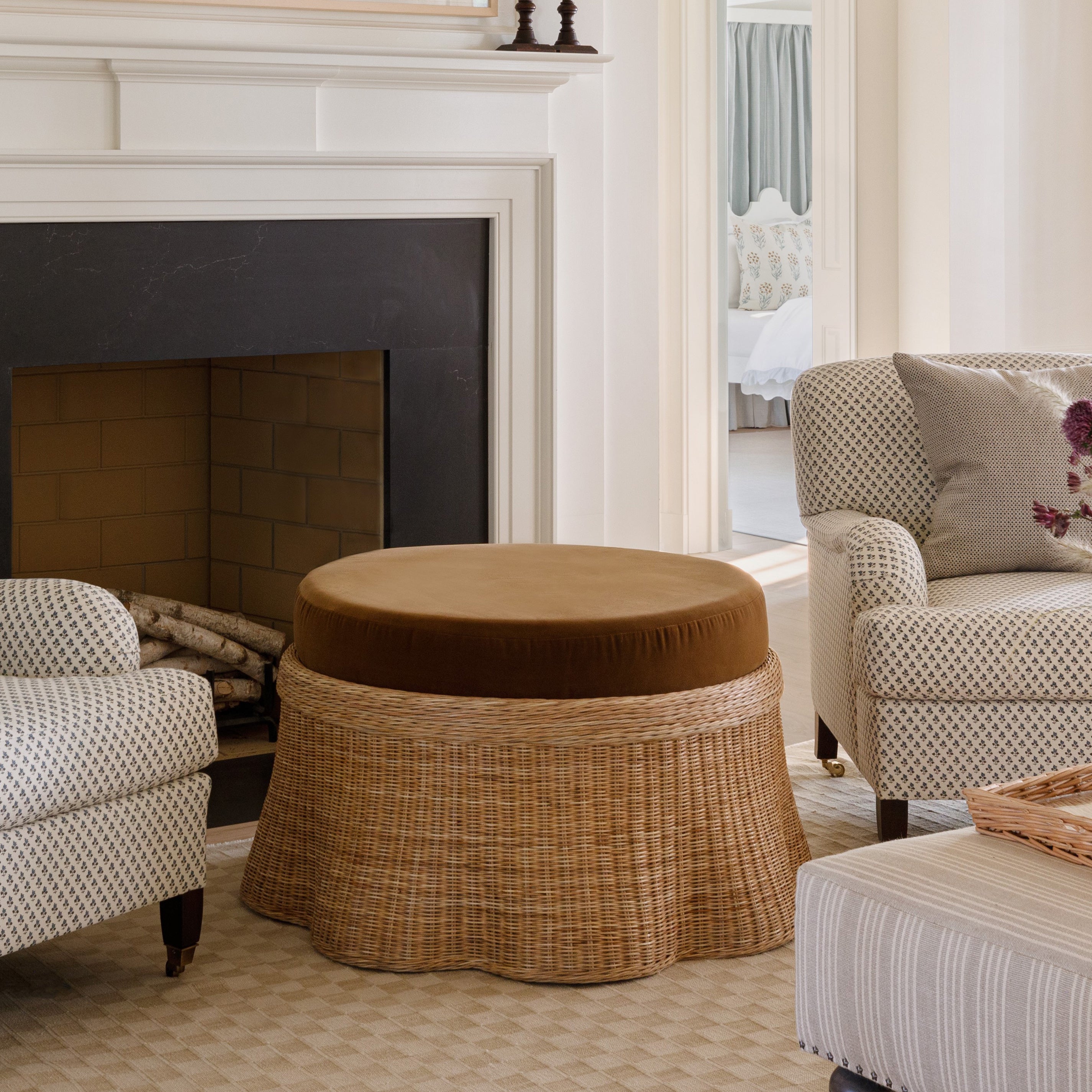 Shell Motif Coffee Table