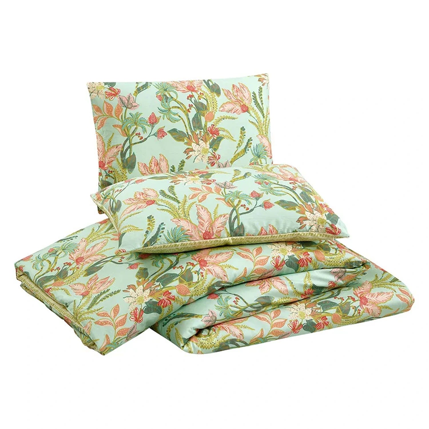 Queenie Tropical Garden Comforter Set