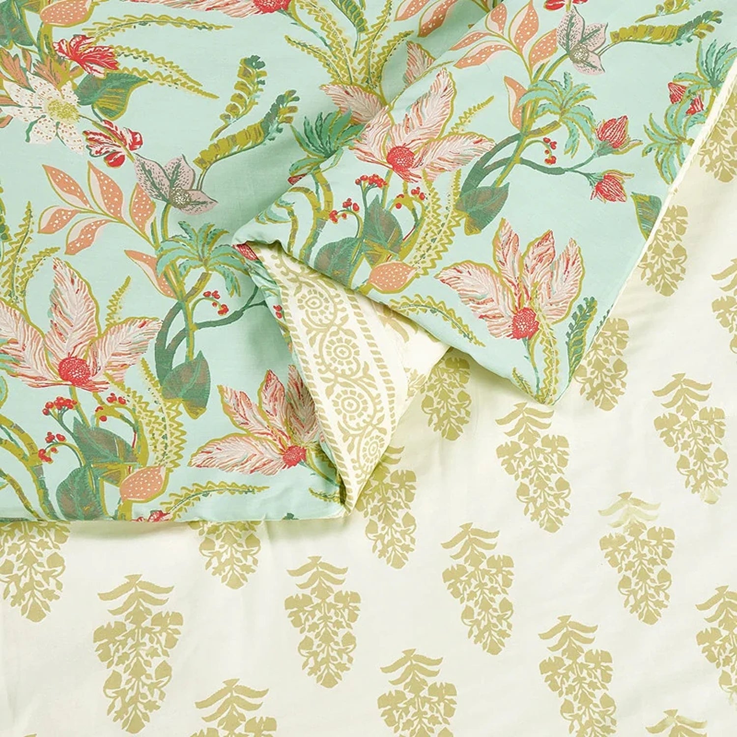 Queenie Tropical Garden Comforter Set