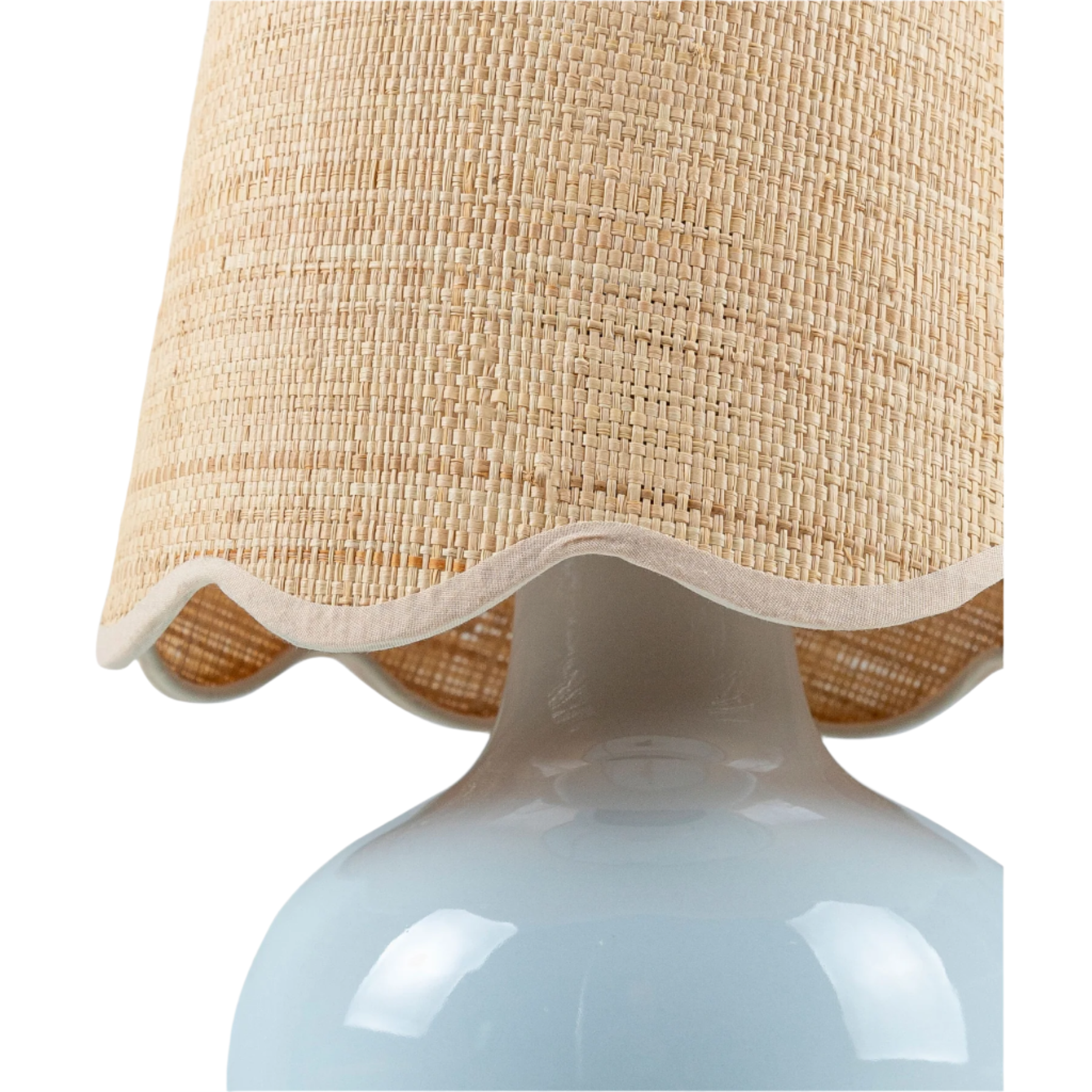 Stella Diminuta Accent Table Lamp (Scalloped Shade)