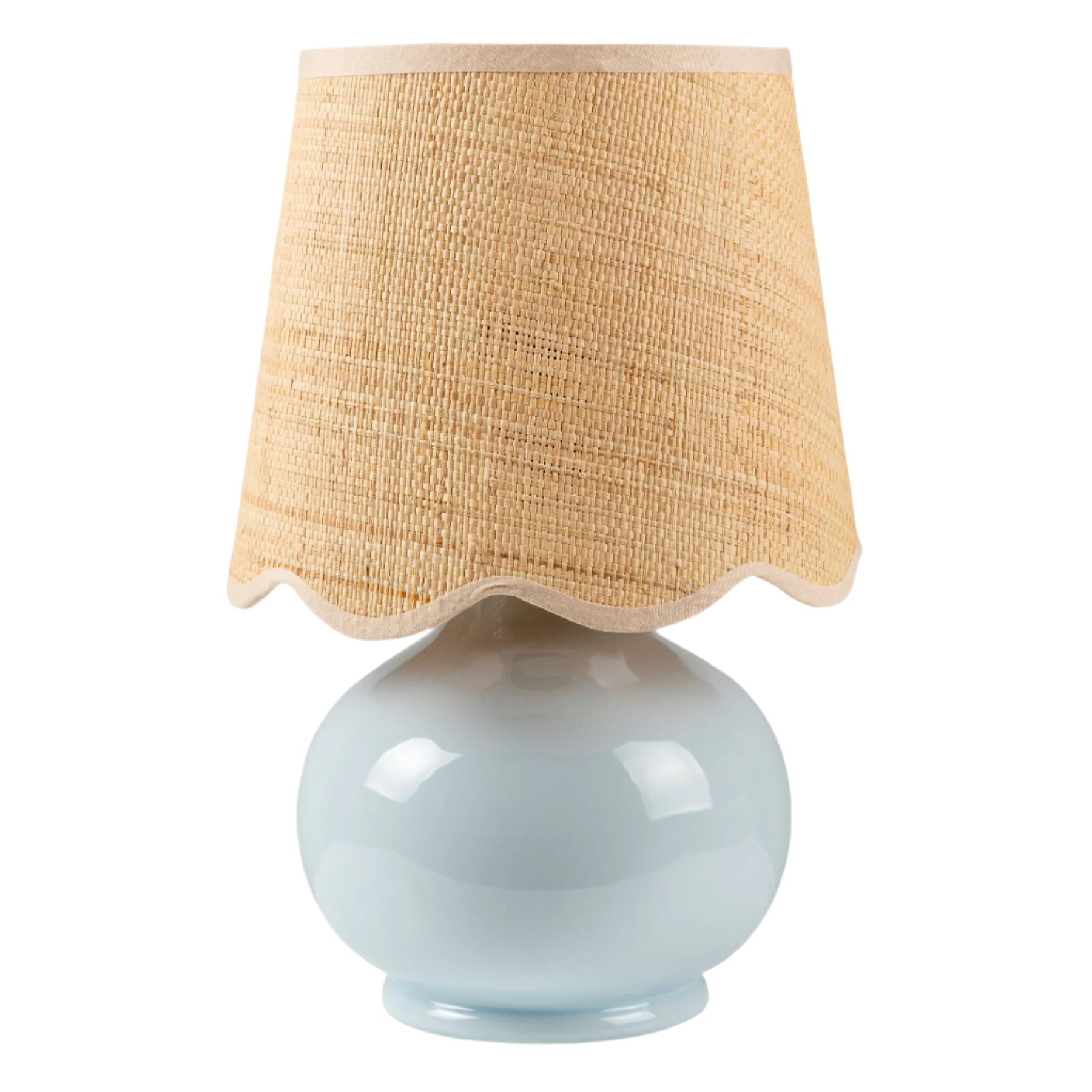 Stella Diminuta Accent Table Lamp (Scalloped Shade)