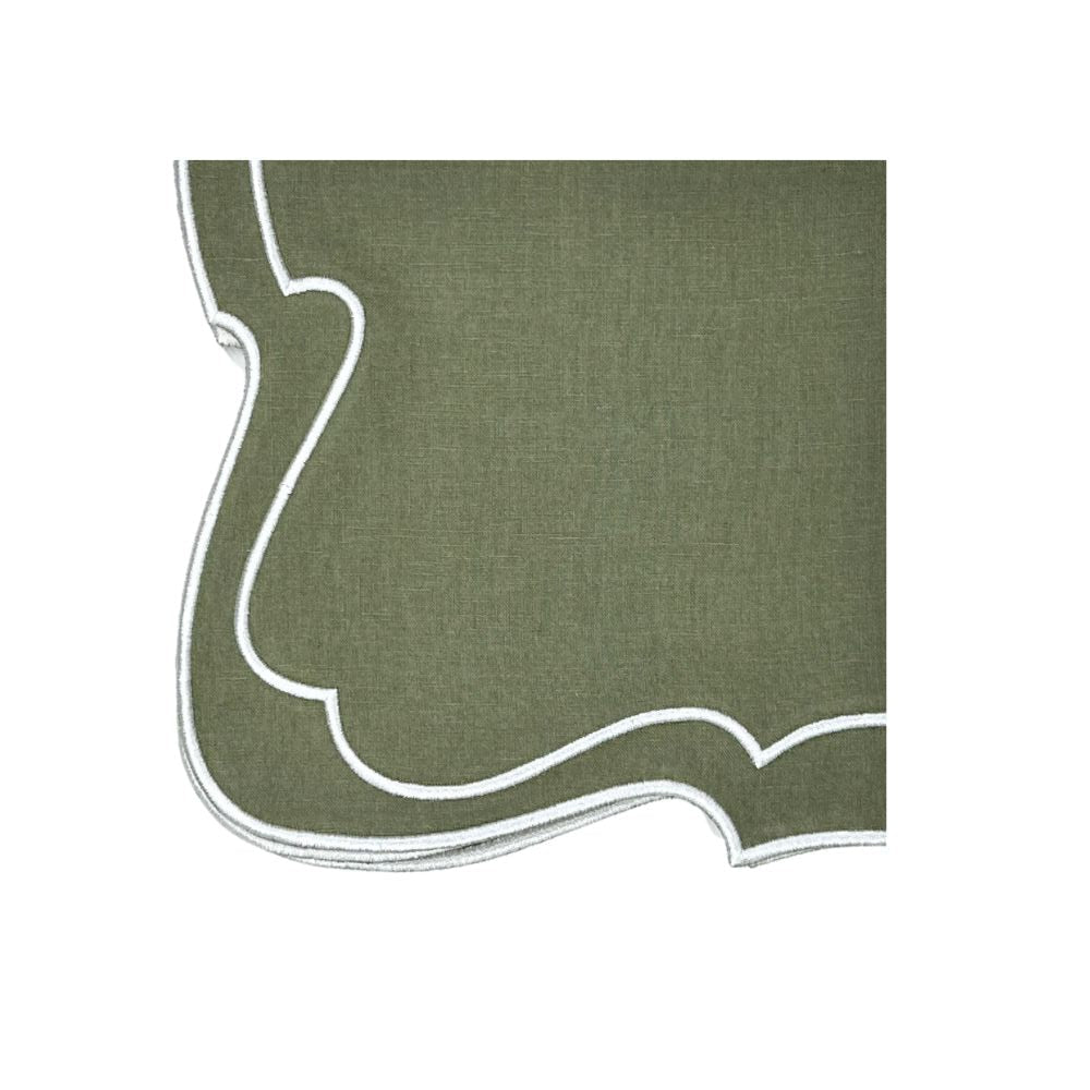 Studio Collection - Belle Napkin - Sage (Set of 4)