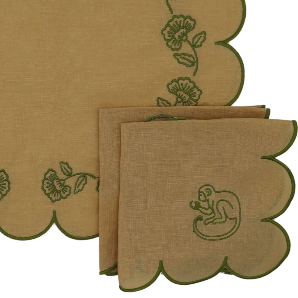 Sunlit Moss Napkin - Set of 4