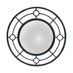 Porthole Mirror Large - Basic Black