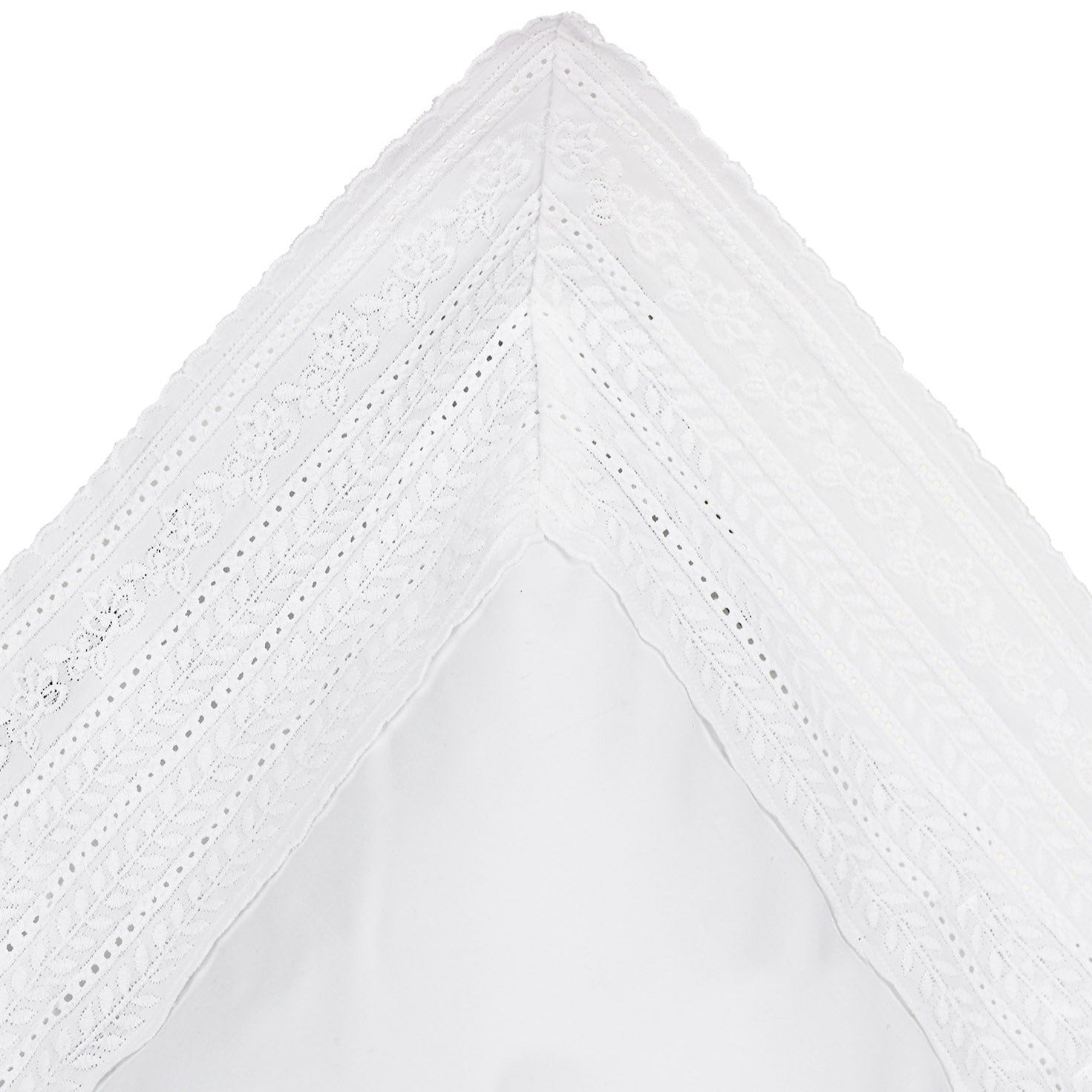 Elizabeth Lace Percale Euro Sham Pair