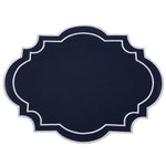 Nantucket Navy & White Placemat & Napkin