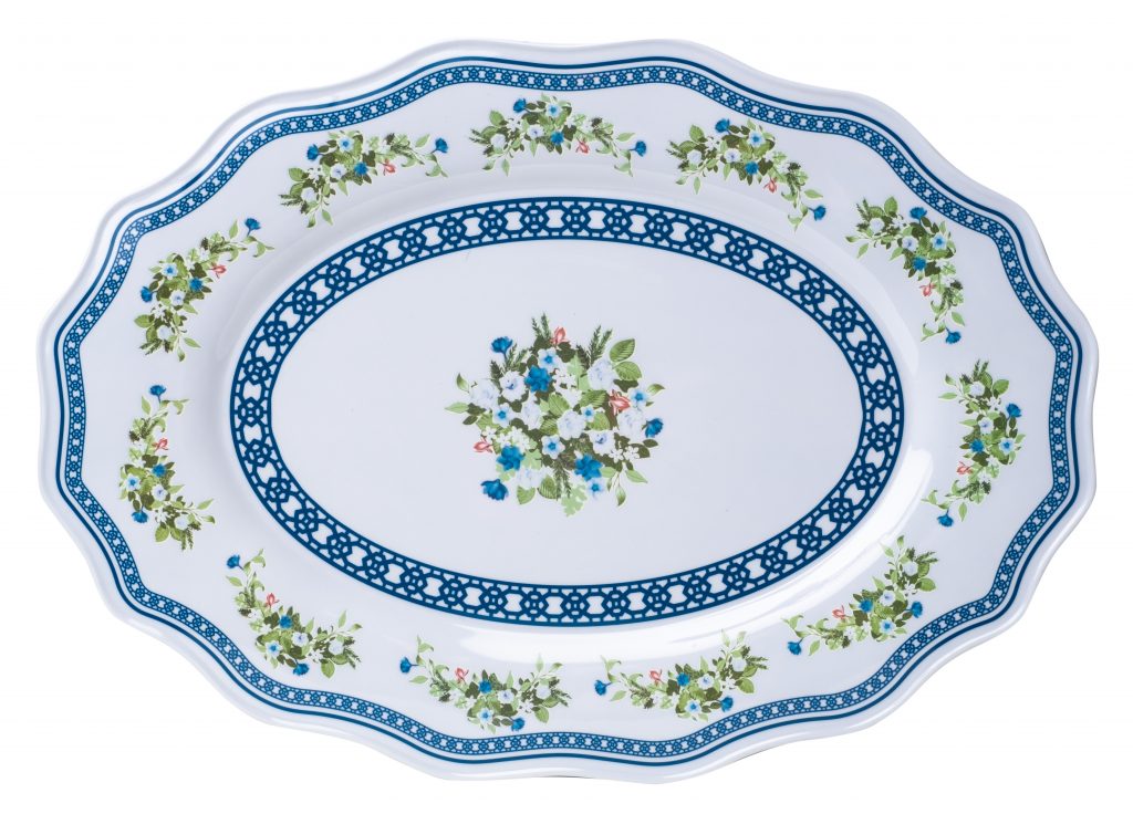 Trellis and Topiary Melamine Dinnerware Collection