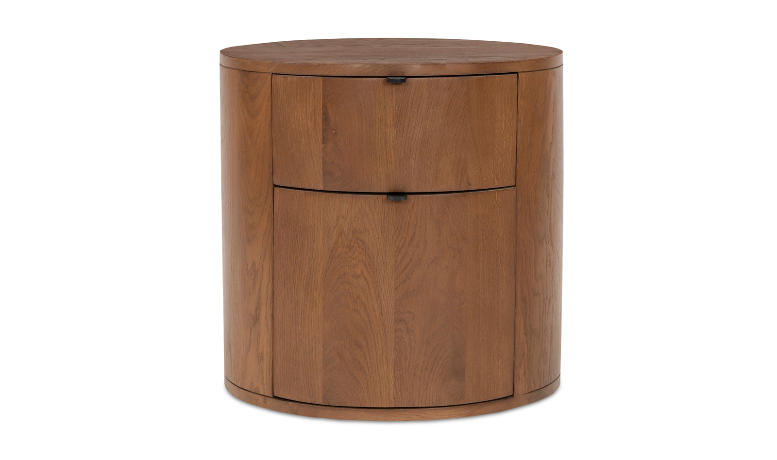 Leif Two Drawer Nightstand - Brown