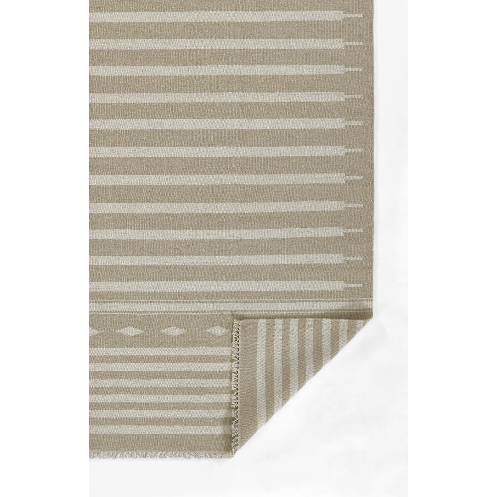 Erin Gates by Momeni Thompson Billings Beige Hand Woven Wool Area Rug