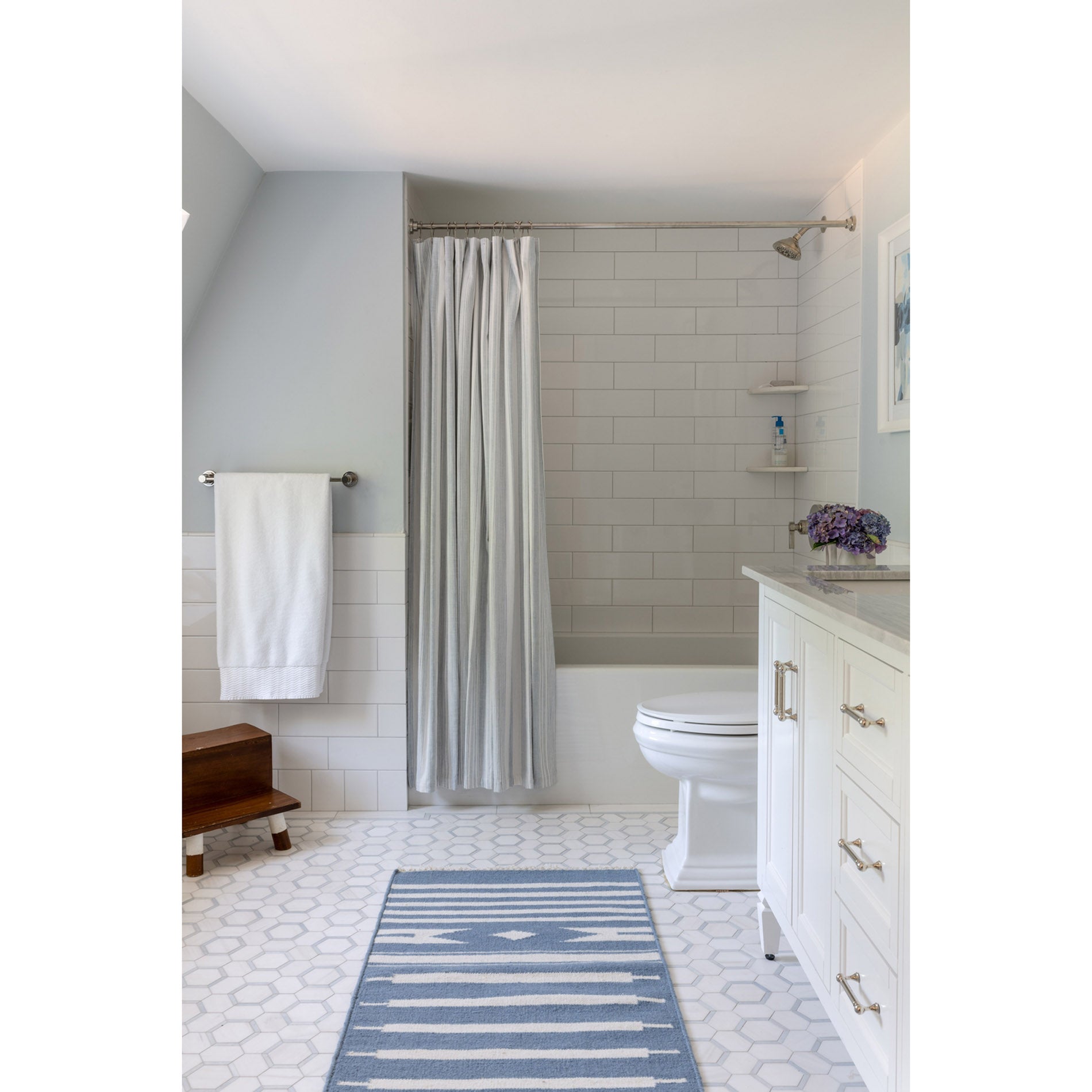 Erin Gates by Momeni Thompson Billings Light Blue Hand Woven Wool Area Rug