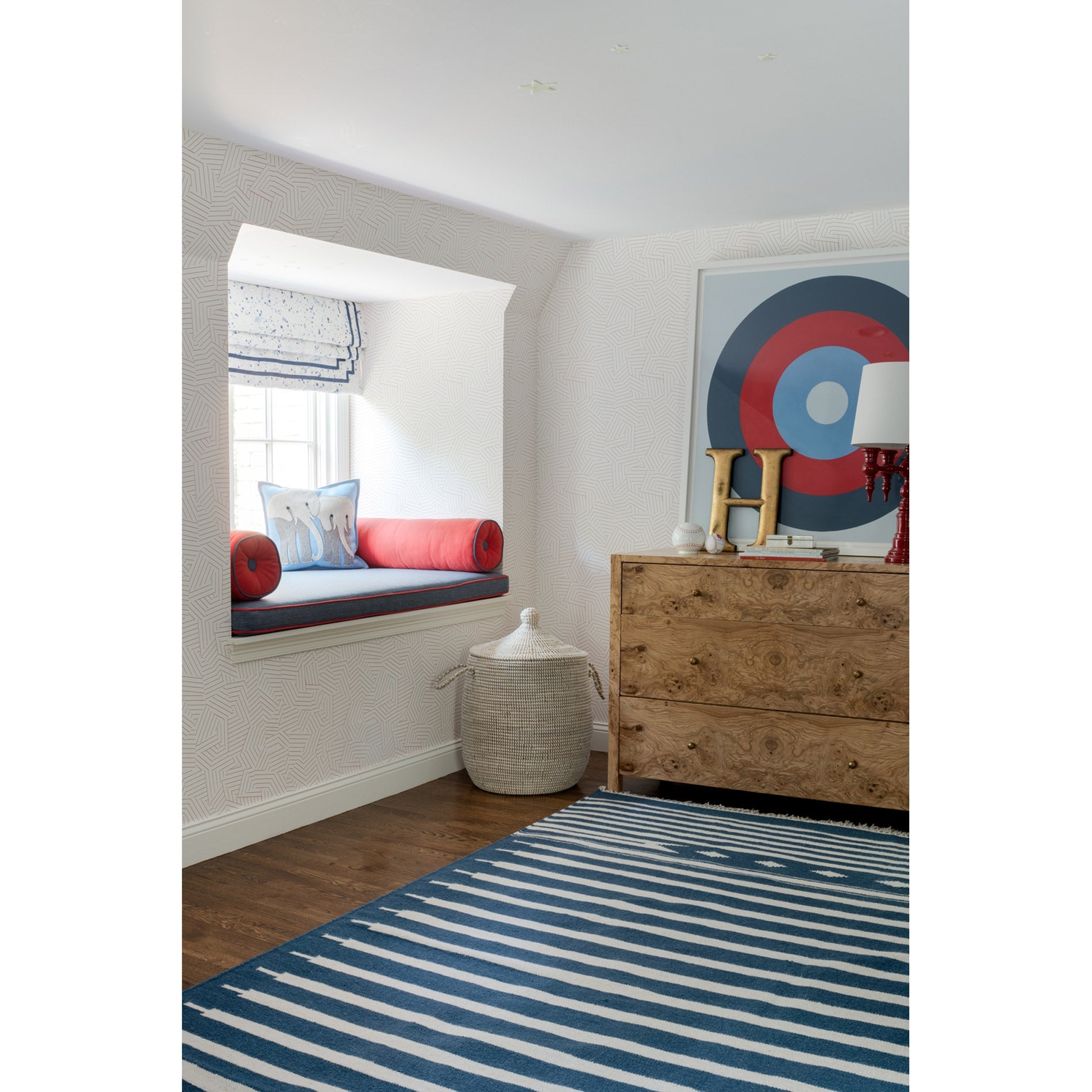 Erin Gates by Momeni Thompson Billings Light Blue Hand Woven Wool Area Rug