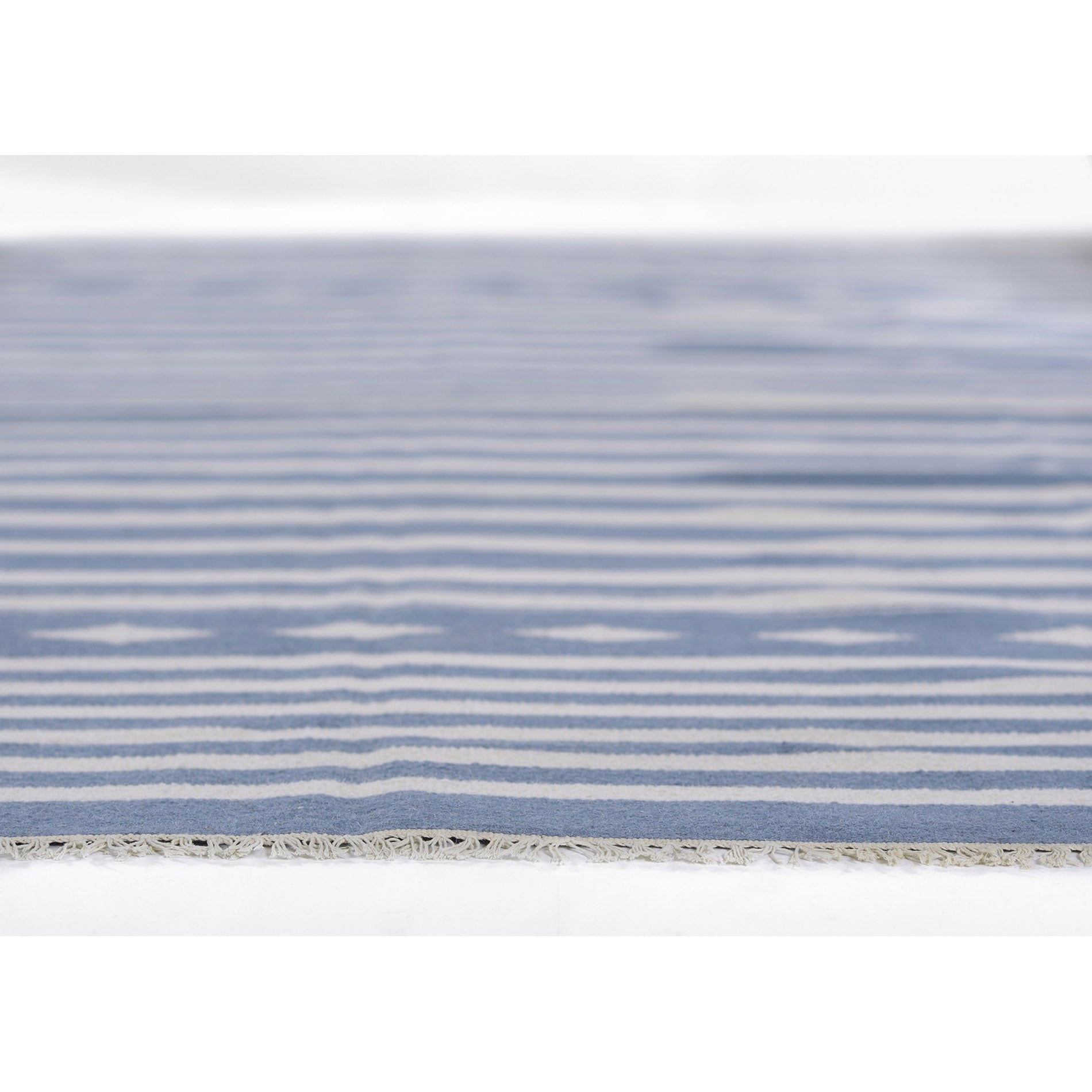 Erin Gates by Momeni Thompson Billings Light Blue Hand Woven Wool Area Rug