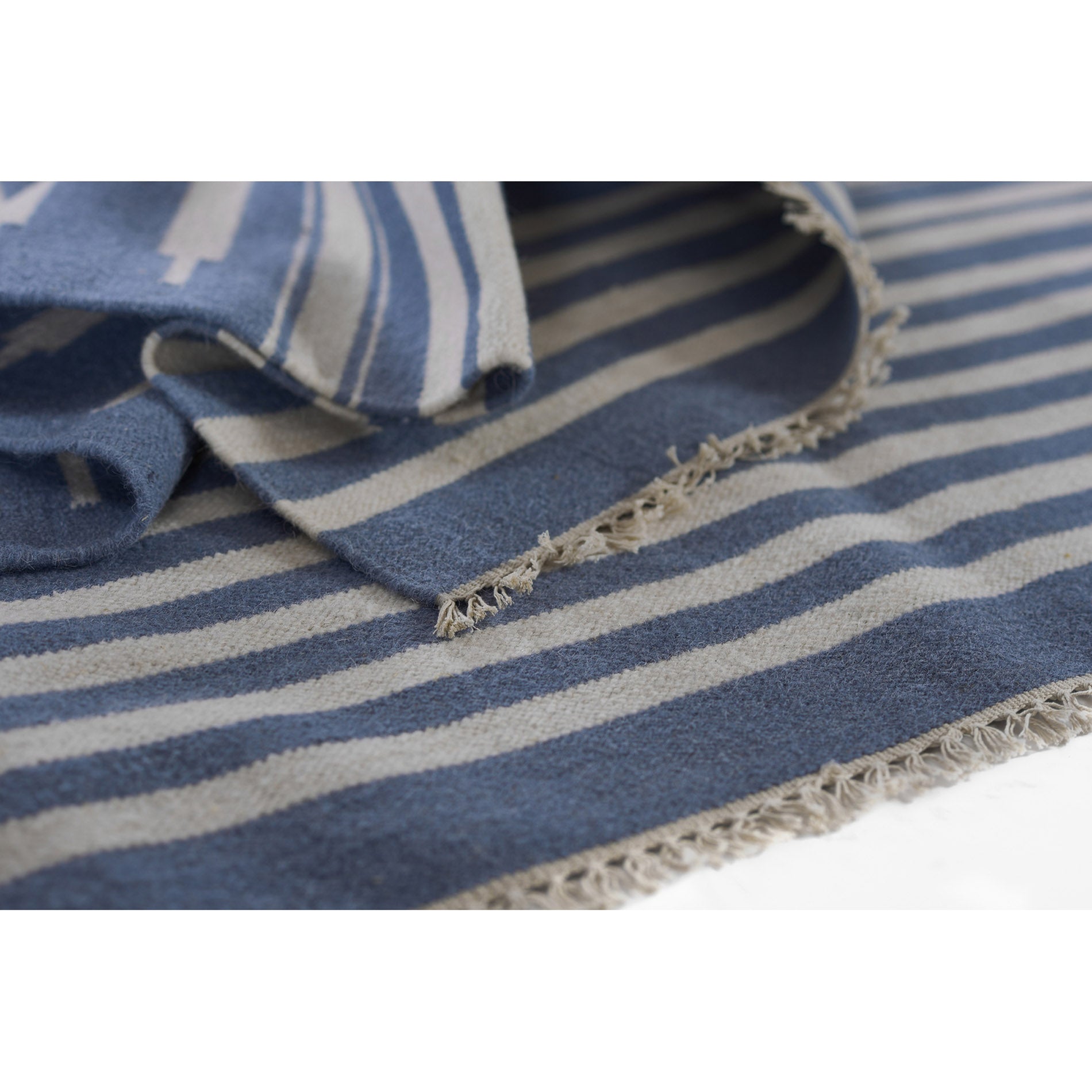 Erin Gates by Momeni Thompson Billings Light Blue Hand Woven Wool Area Rug
