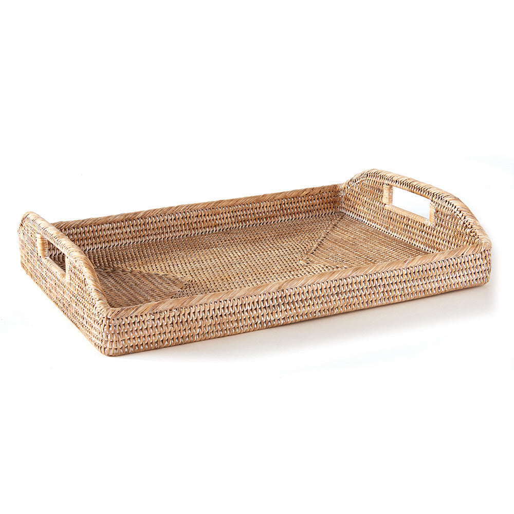 Zoe Rattan Morning Tray 20"