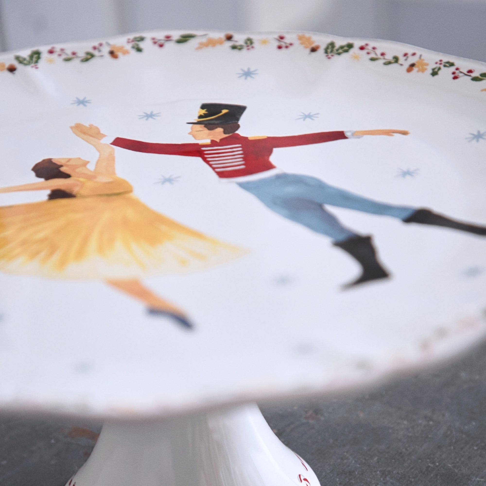 Large Footed Plate The Nutcracker by Casafina