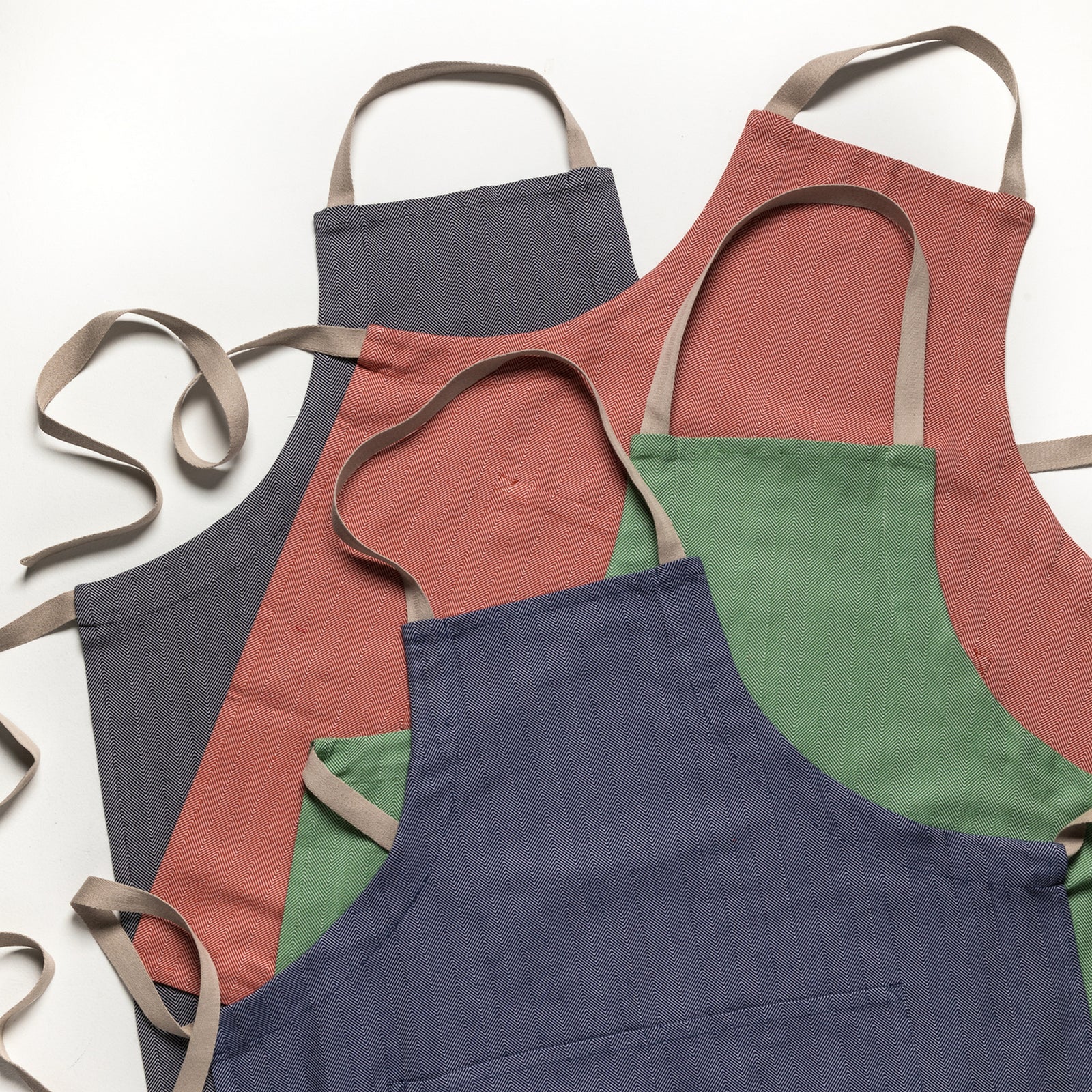 Kitchen Apron 100% Cotton Alessa by Casafina - Black