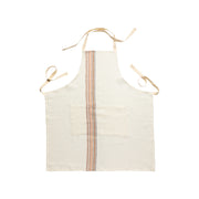 Kitchen Apron 100% Linen Carmela by Casafina Set of 2 - Caramel-Cream