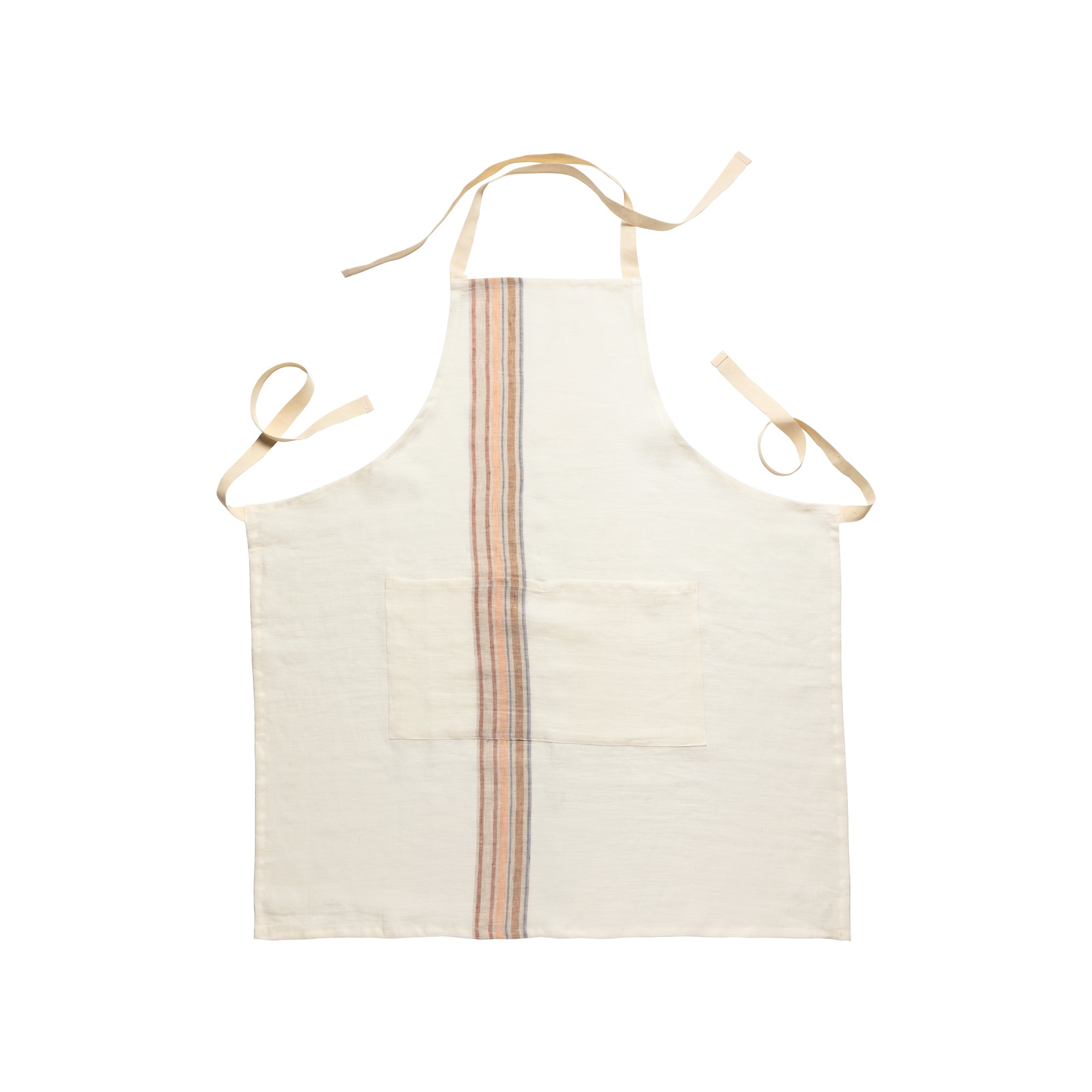 Kitchen Apron 100% Linen Carmela by Casafina Set of 2