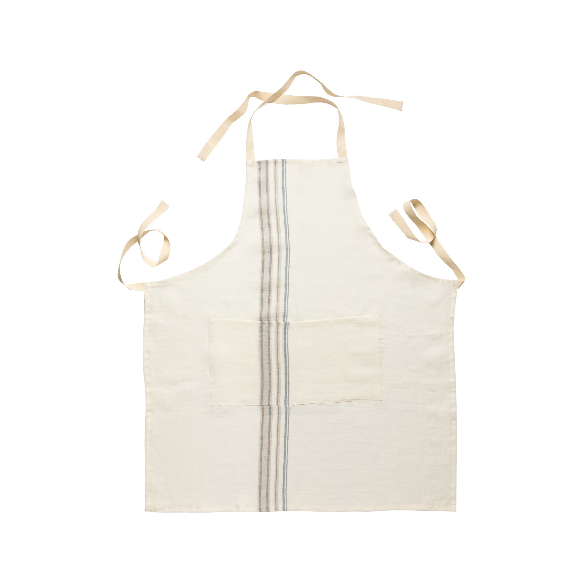 Kitchen Apron 100% Linen Carmela by Casafina Set of 2