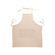 Kitchen Apron 100% Linen Carmela by Casafina Set of 2 - Caramel
