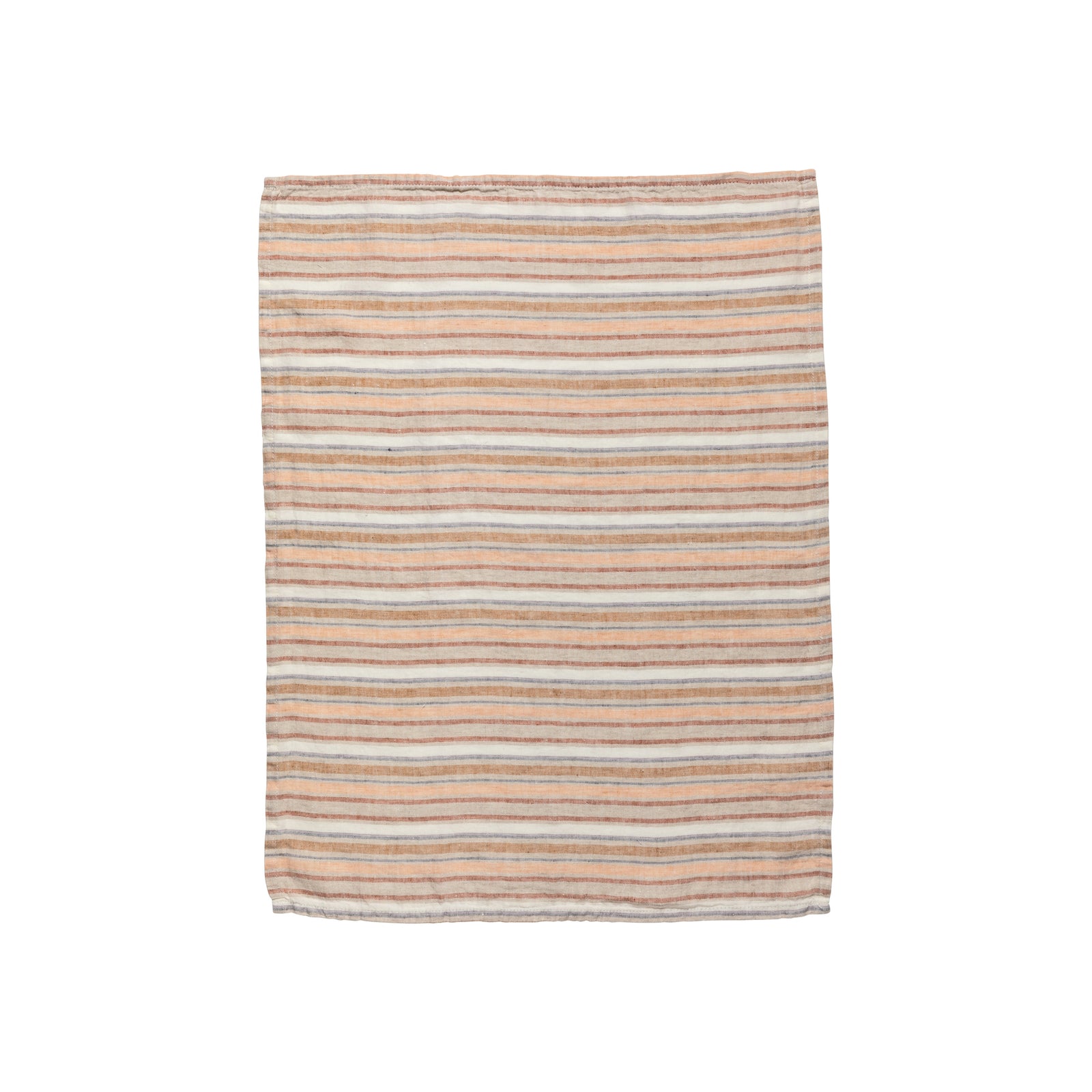 Kitchen Towel 100% Linen Carmela by Casafina Set of 2 - Amber-Caramel