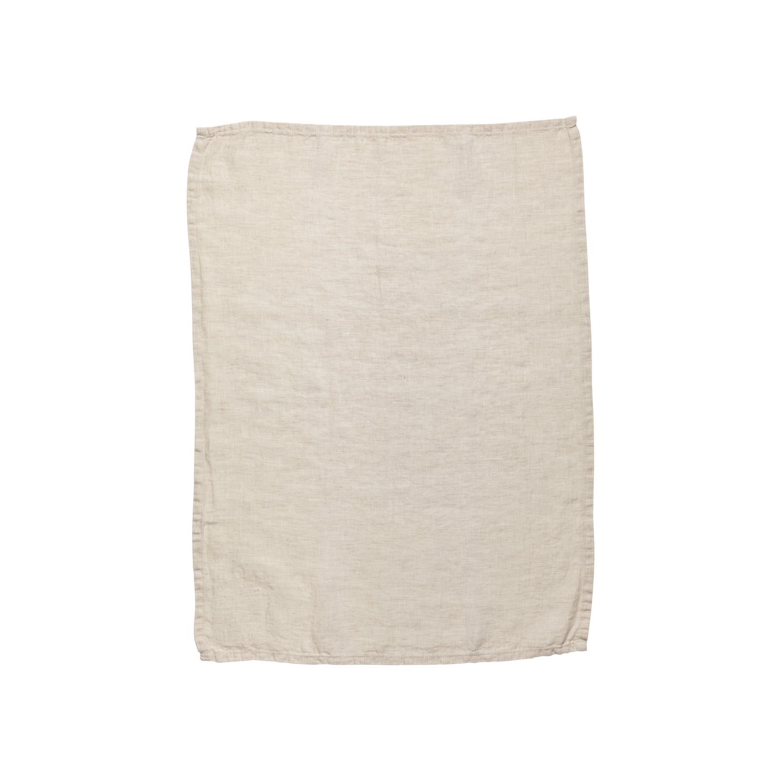 Kitchen Towel 100% Linen Carmela by Casafina Set of 2 - Cream