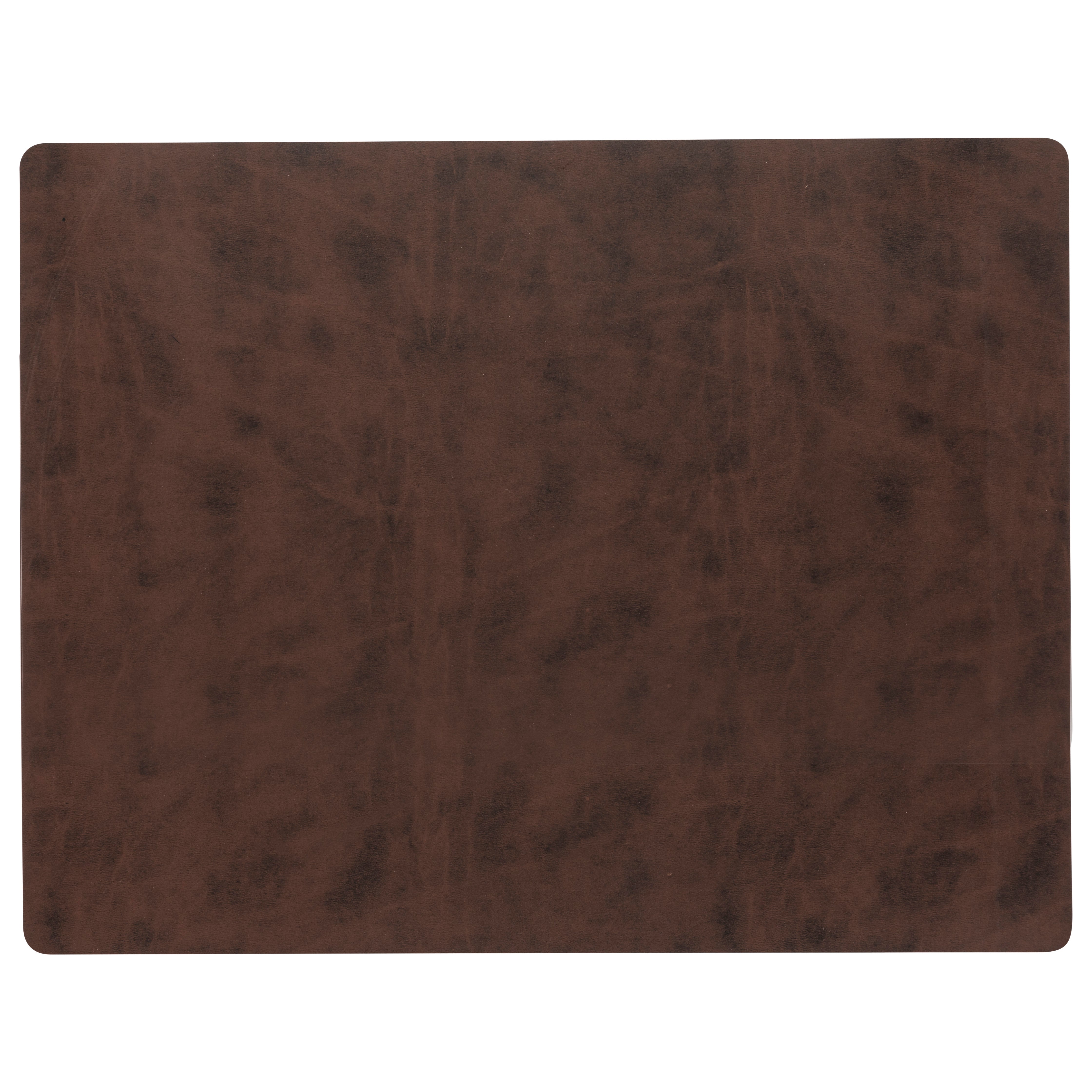 Rectangular Placemat Sela Set of 6 - Brown