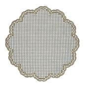Bettina Placemat - Wheat Gingham (Set of 4)