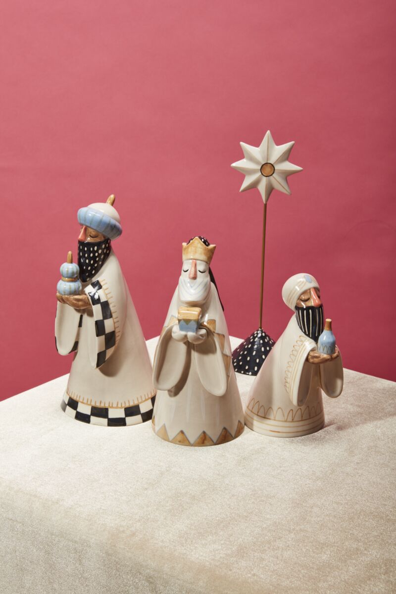 Three Kings Figurines - Set of 4
