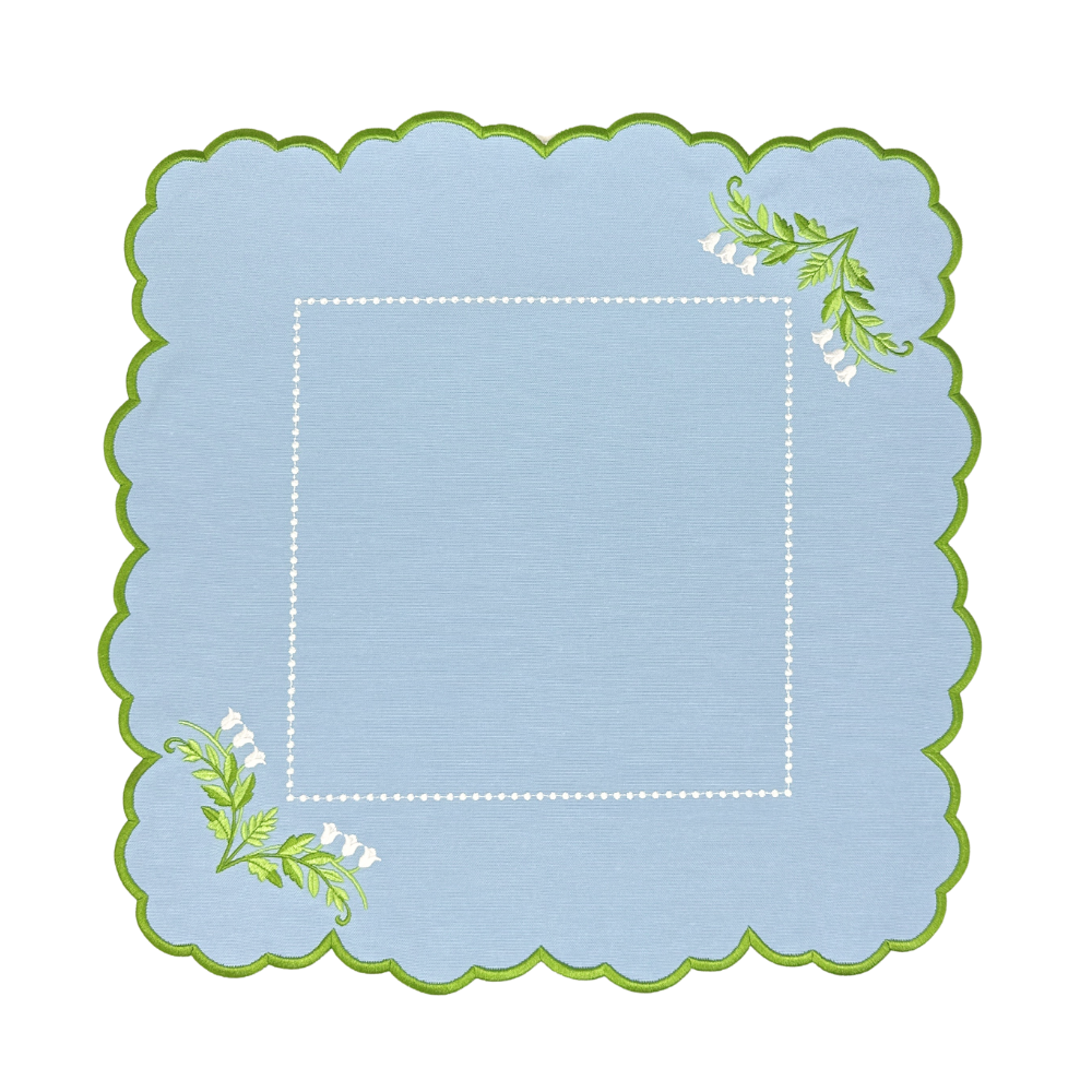 Tilly Napkin - Lily of the Valley (Set of 4)