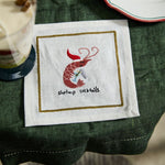 Tipsy Critters Cocktail Napkin Set of 4