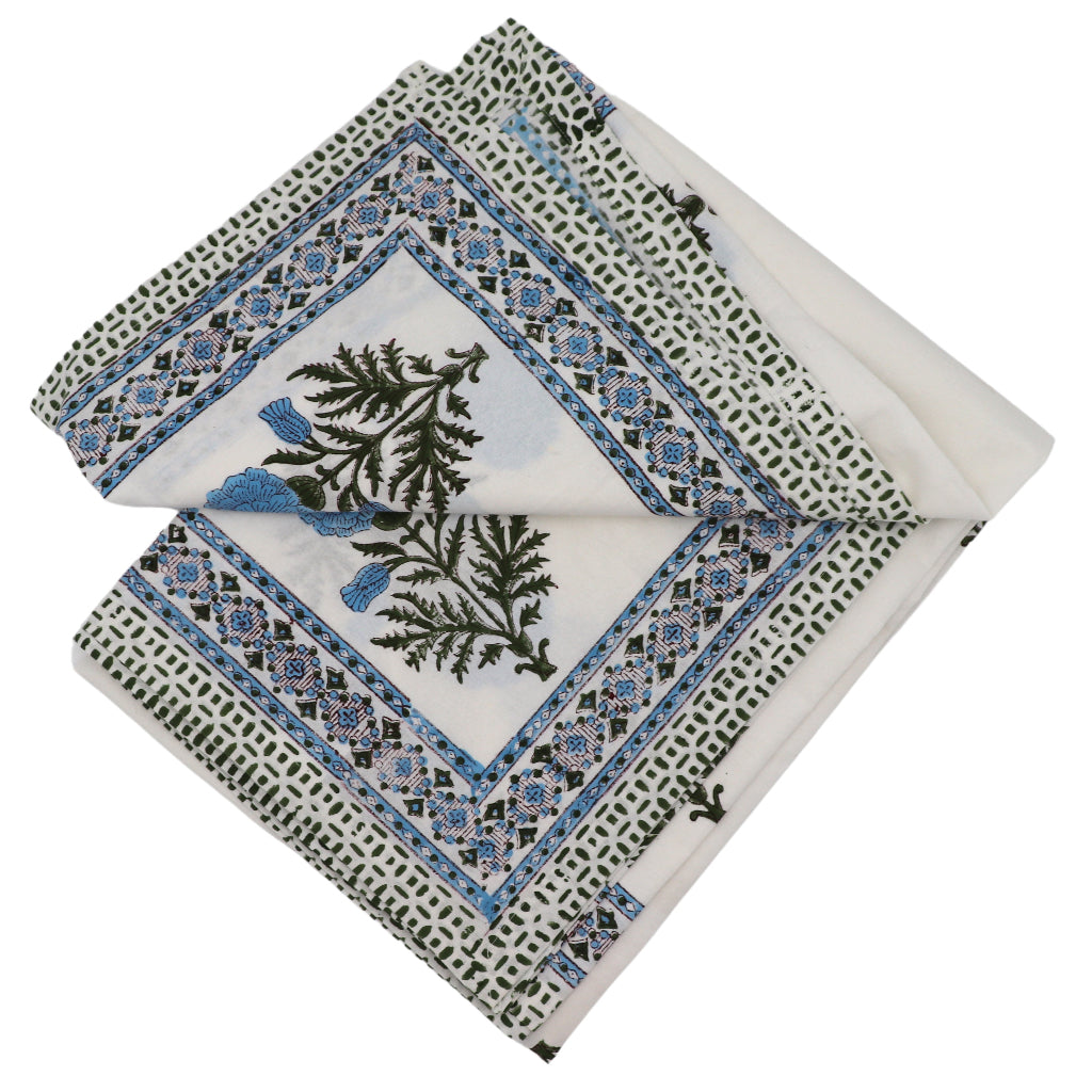 Ro'Table Toile de Blu Hortensia Tablecloth - Thumbnail 4