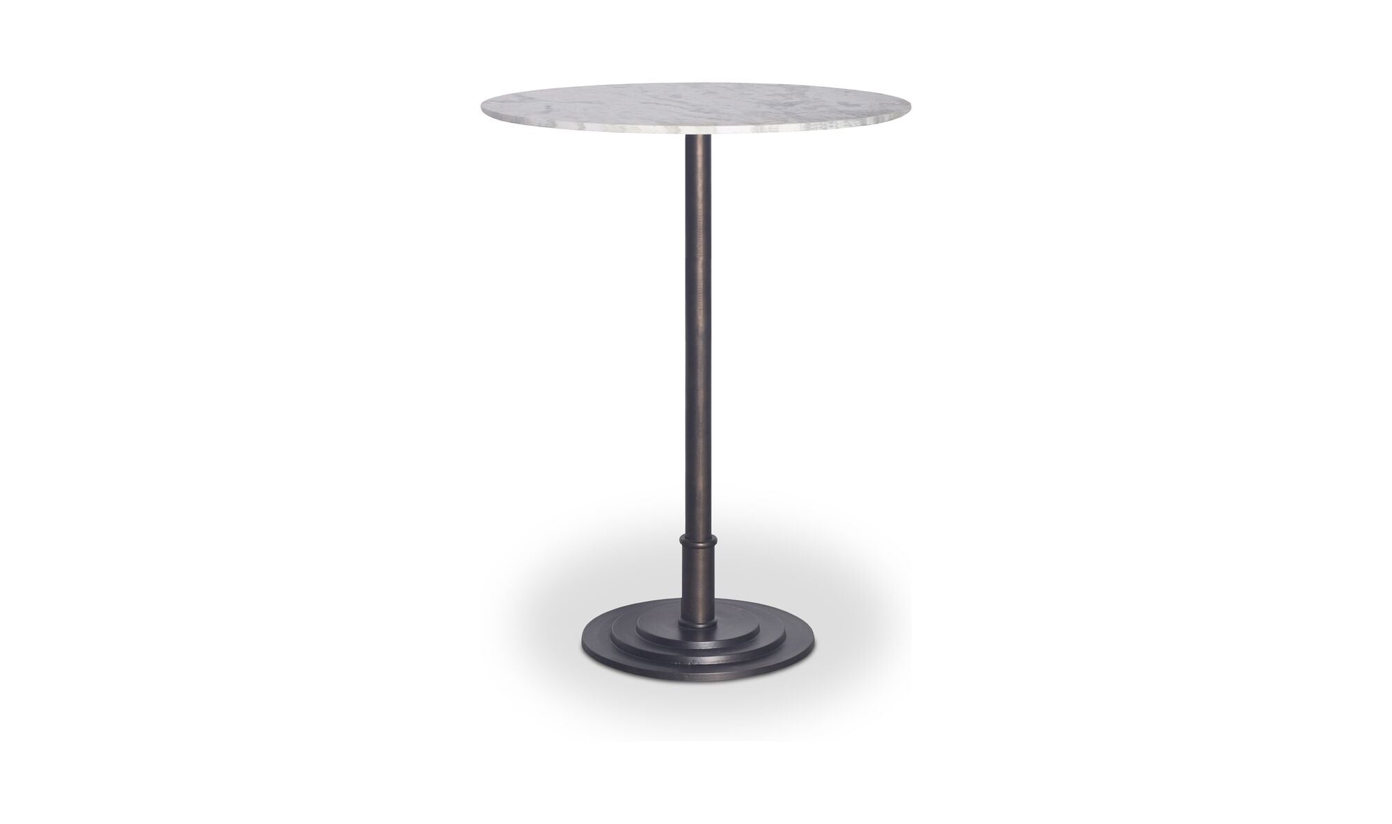 Quintina Outdoor Bar Table White Marble