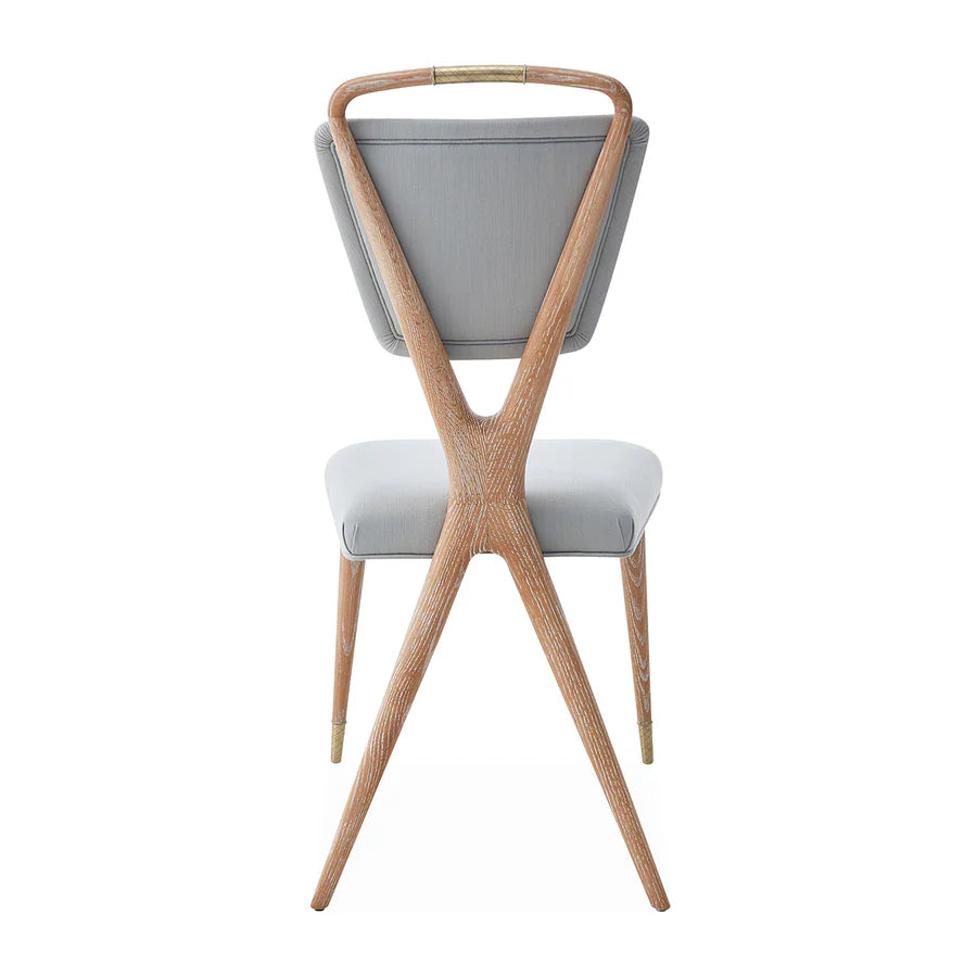 Torino X-Back Dining Chair in Tussah Sky