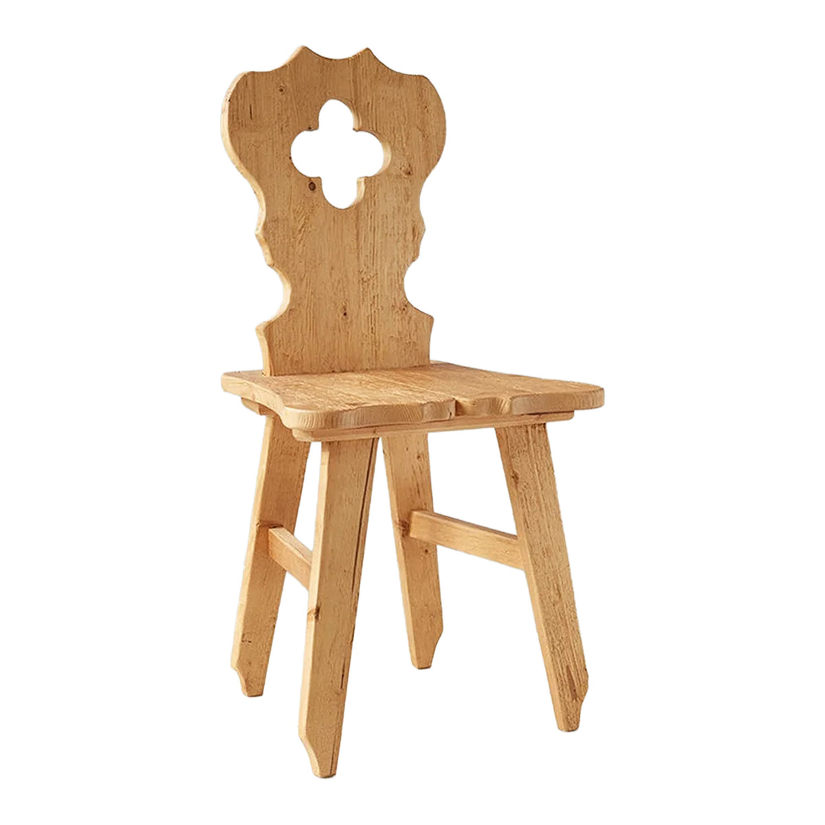 Tyrol Accent Chair, Natural Clover