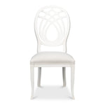 Goccia Side Chair, Cortina White, Crema - Set of 2