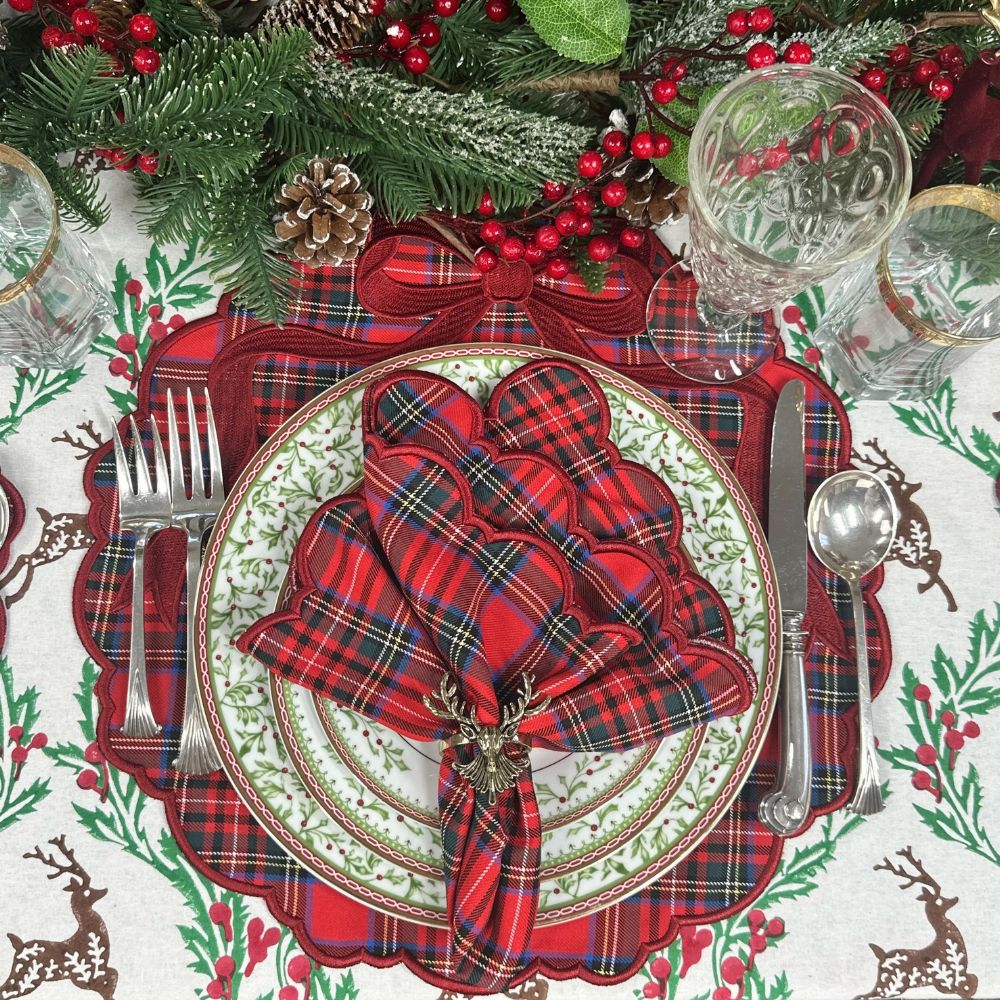 Beau Placemat - Plaid (Set of 4)