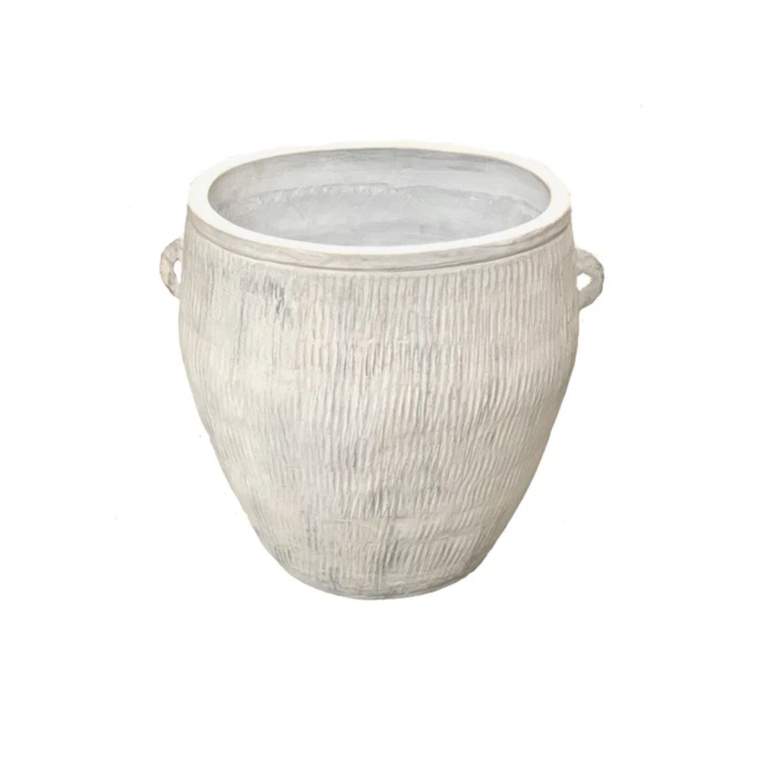 White Planter, Medium