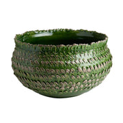 BOWL FEATHER GREEN/GRAY
