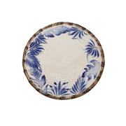 Compagnia Dinner Plate, Leaves w/ Bamboo, Set of 4