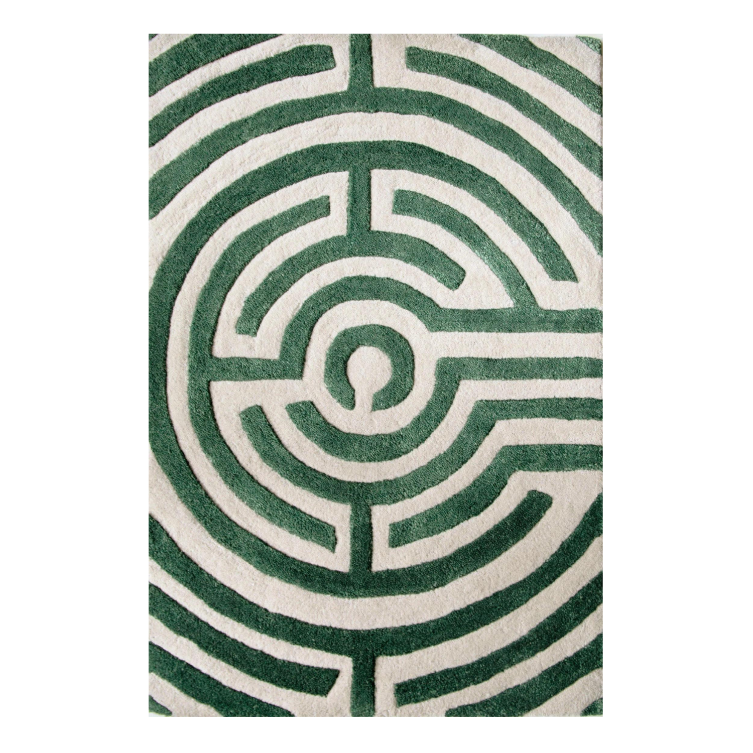 Lucca Hand-Tufted Maze Rug