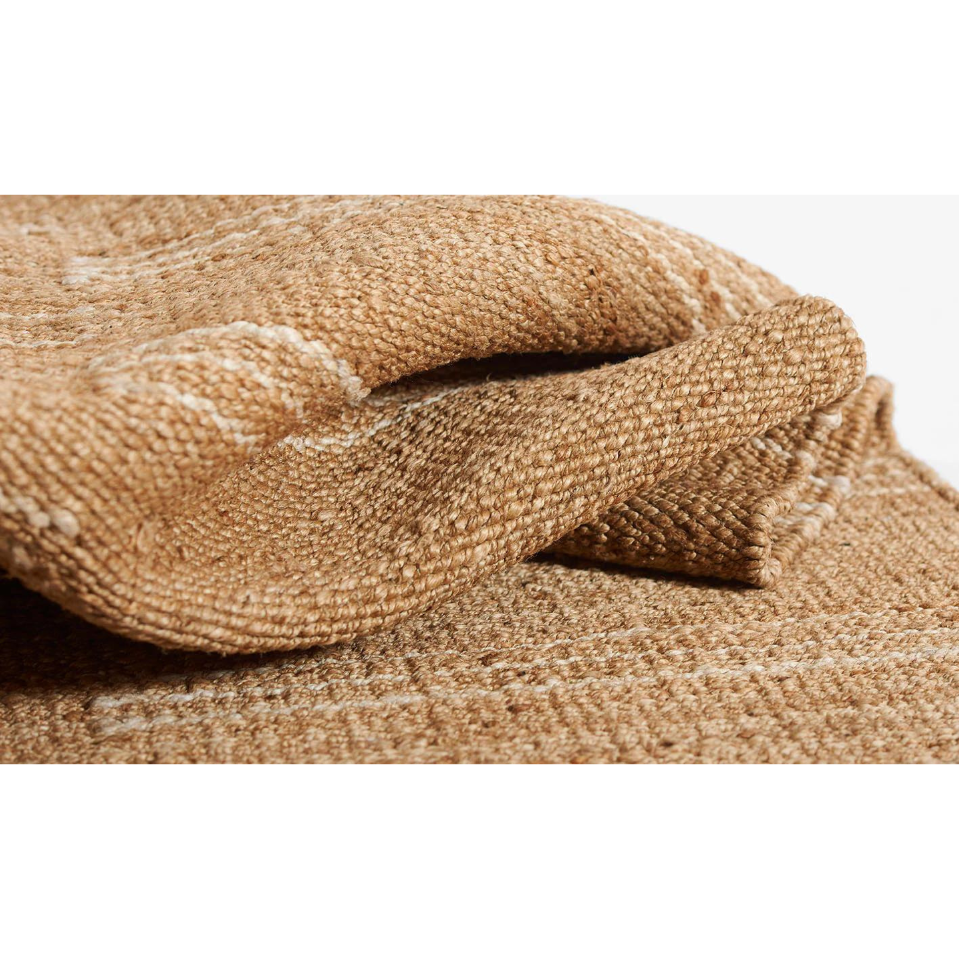 Erin Gates by Momeni Crescent Broken Stripe Hand Woven Jute Area Rug