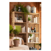 Coastal Lattice Etagere
